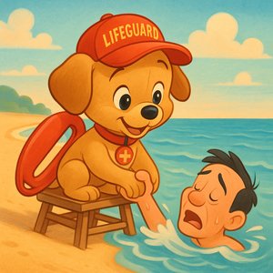 Puppy Lifeguard to the Rescue