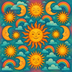 Radiant Daydream Mandala