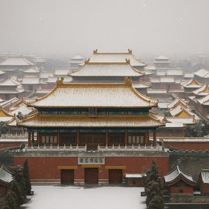 Snow-Capped Splendor: Forbidden City in Winter