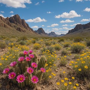 Spring Blooms in Big Bend