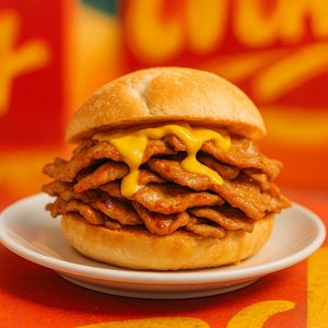 Stacked Bifana: Juicy Portuguese Pork Sandwich with Mustard