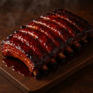 Sticky BBQ Ribs with Caramelized Glaze