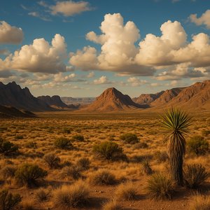 Summer Golden Hour at Big Bend