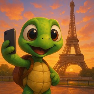 Sunset Selfie in Paris