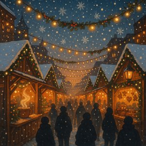 Twilight Christmas Market