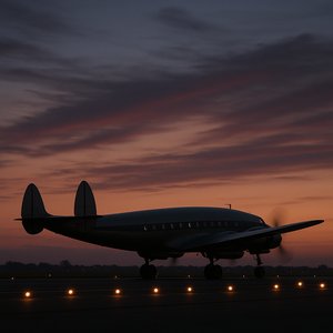 Twilight Constellation Silhouette