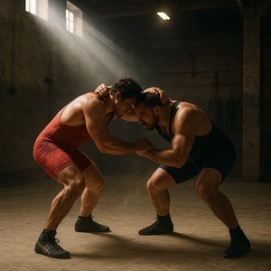 Underground Wrestling Sparring