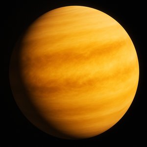 Veiled Venus — Close-Up Through Dense Cloud Layers