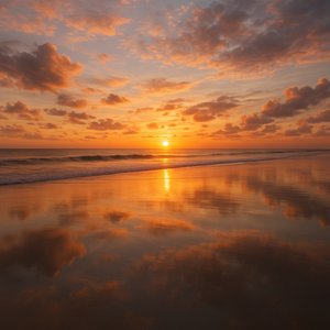 Bali Sunset Reflections