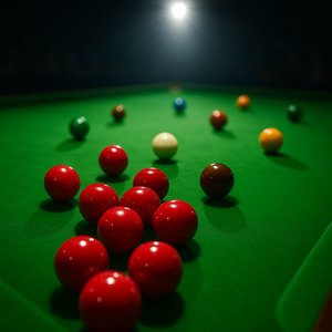 Break Shot: Snooker Table Under the Spotlight