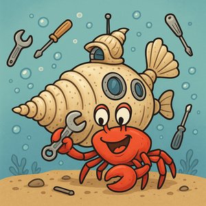 Crabby Submarine Mechanic