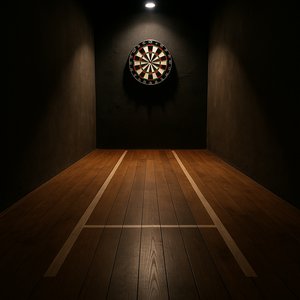 Darts Lane in Dramatic Light