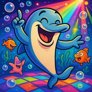 Disco Dolphin Dance Party
