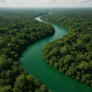 Emerald Serpent — Orinoco from Above