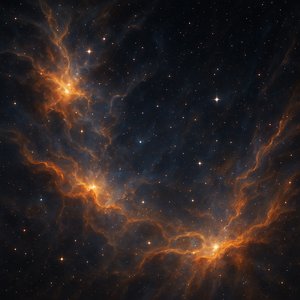 Furia de Filamentos: El luminoso campo de batalla de la nebulosa