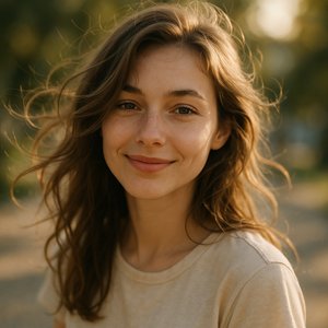 Golden-Glow Portrait