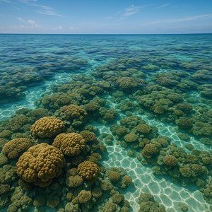 Koh Samui Coral Shallows — Sunlit Reef Caustics