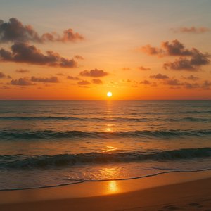 Koh Samui Sunrise Over Calm Sea