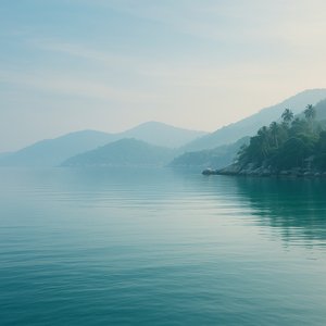 Misty Morning at Koh Tao Bay