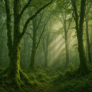 Moss‑clad Giants of the Hyrcanian Forest