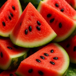 Sun-Ripened Watermelon Slices