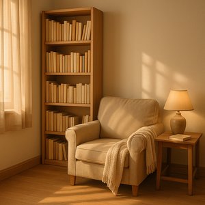 Sunlit Reading Nook
