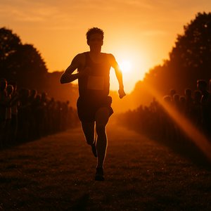 Sunset Sprint: Cross Country Finish