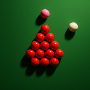 Top-Down Snooker Rack at the Pink Spot