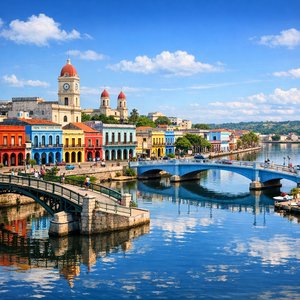 Colorful Riverside Bridges of Matanzas