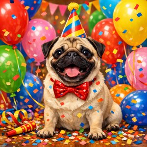 Celebración del Pug Fiestero