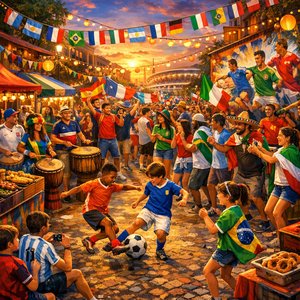 Sunset Street Festival: World Football Celebration