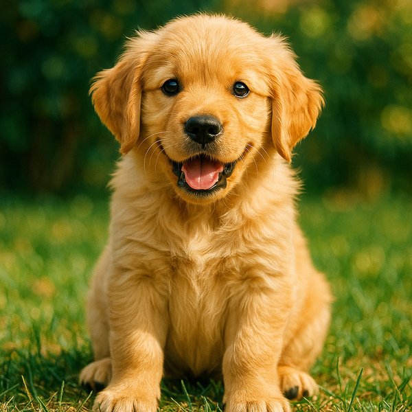 Adorable Golden Retriever Puppy