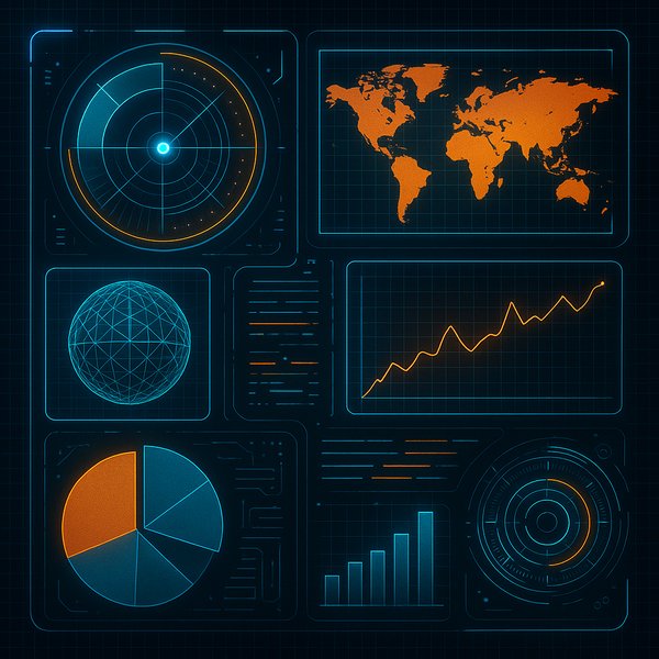 Futuristic Data Interface