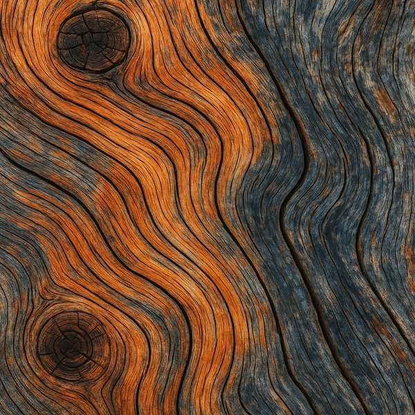 Intricate Wood Grain Texture