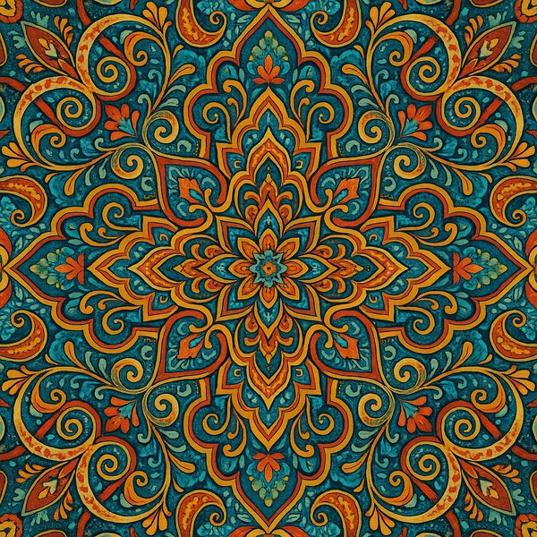 Vibrant Kaleidoscope Design