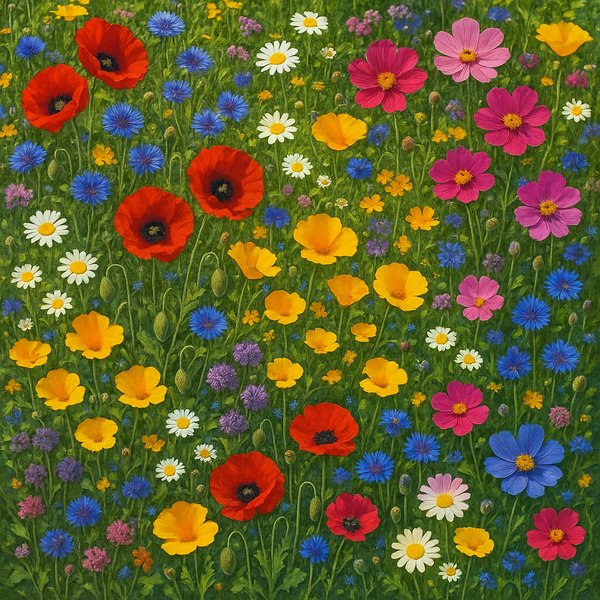 Vibrant Wildflower Meadow