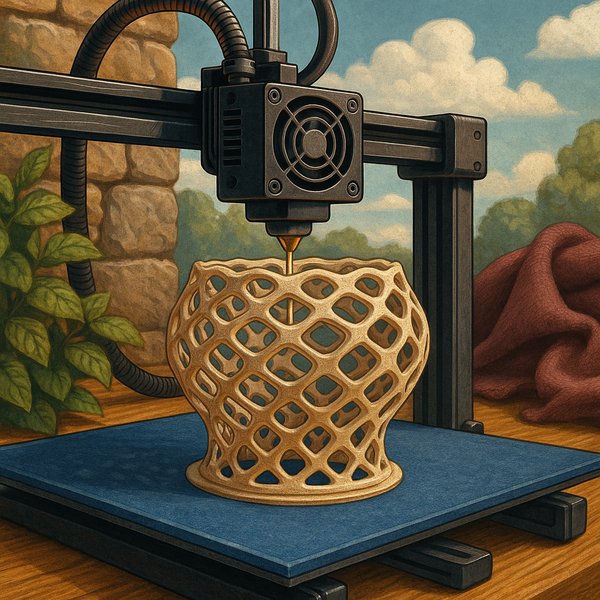 3D Printing Lattice Masterpiece