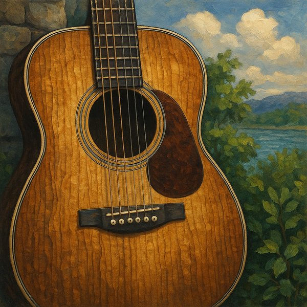 Acoustic Guitar in Nature