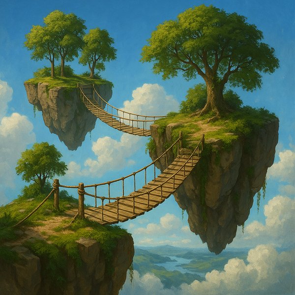 Floating Islands and Rope Bridges