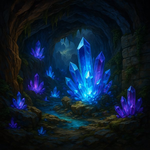 Luminous Crystal Cave
