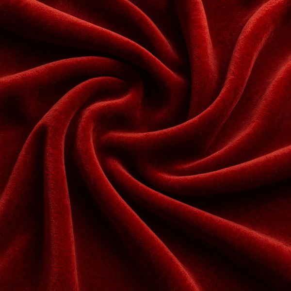 Rich Red Velvet Folds