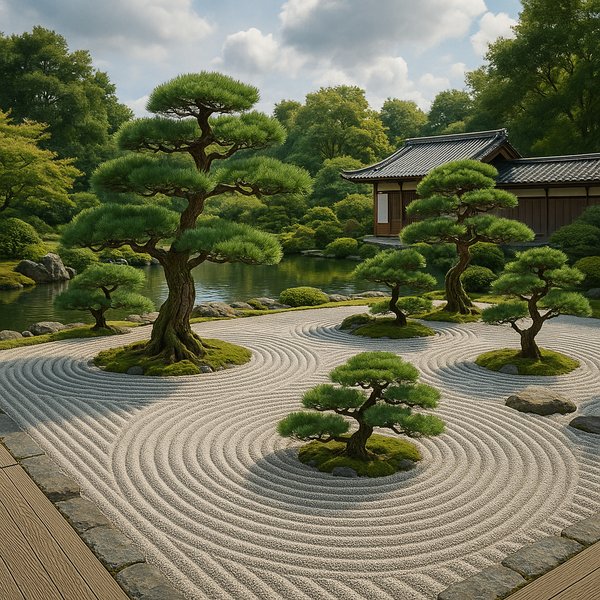 Tranquil Zen Garden Scene
