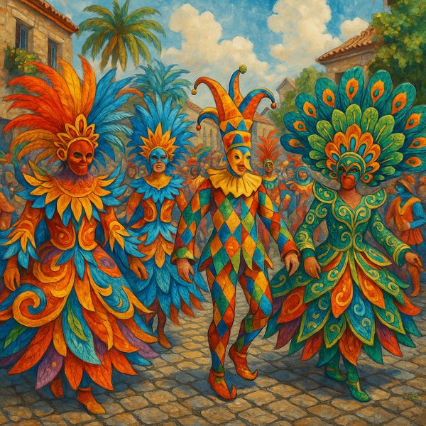 Vibrant Carnival Parade