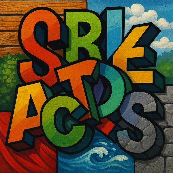 Vibrant Street Art Typography