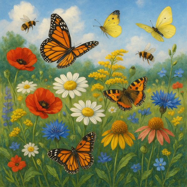 Vibrant Wildflower Haven