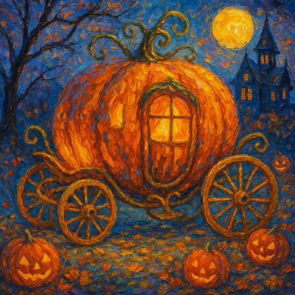 Enchanted Pumpkin Carriage