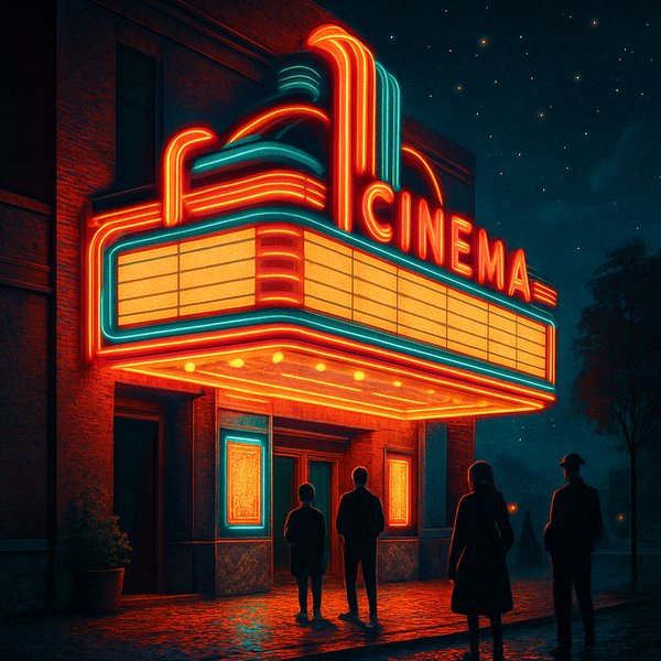 Neon Cinema Night
