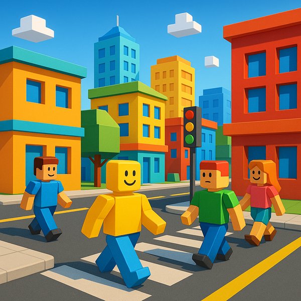 Blocky City Crossing