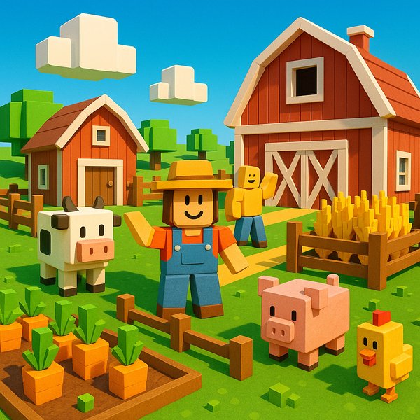Blocky Farmyard Fun