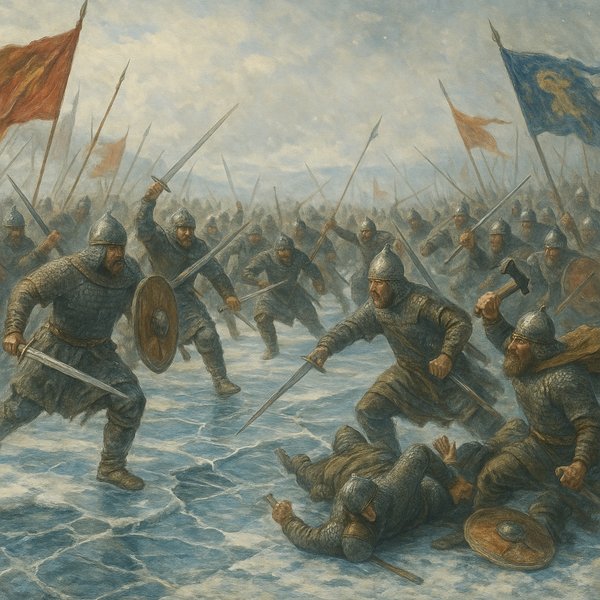 Charge Across the Frozen River
